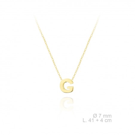 Gargantilla de Plata de Ley | G