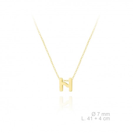 Gargantilla de Plata de Ley | H