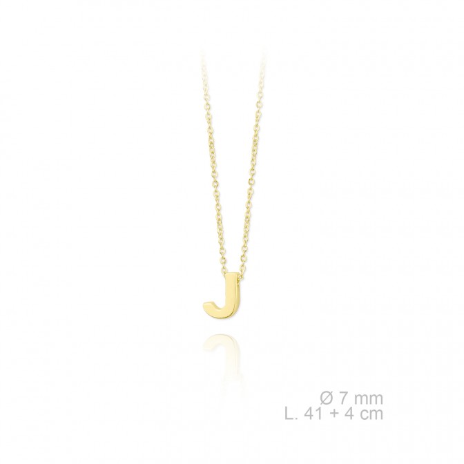 Gargantilla de Plata de Ley | J