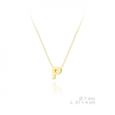 Gargantilla de Plata de Ley | P