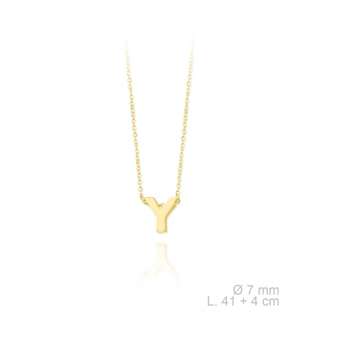 Gargantilla de Plata de Ley | Y