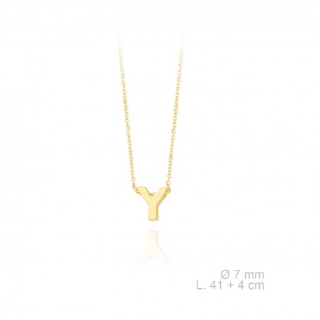 Gargantilla de Plata de Ley | Y