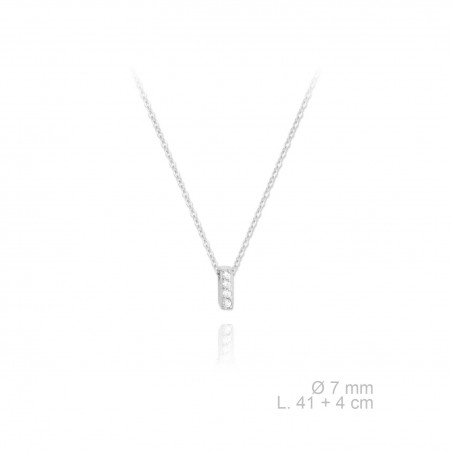 Gargantilla de Plata de Ley | I