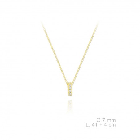 Gargantilla de Plata de Ley | I