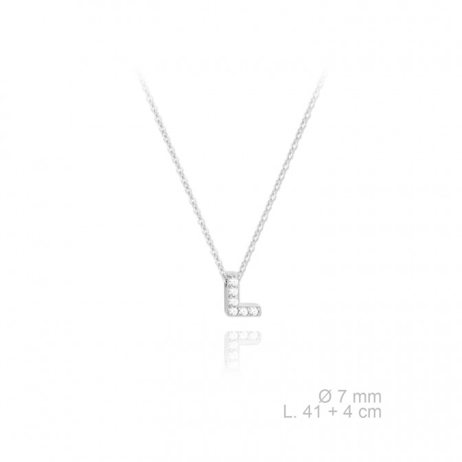 Gargantilla de Plata de Ley | L