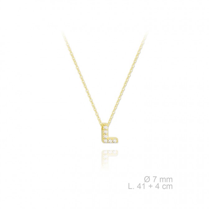 Gargantilla de Plata de Ley | L