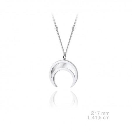 Gargantilla de Plata de Ley y nácar