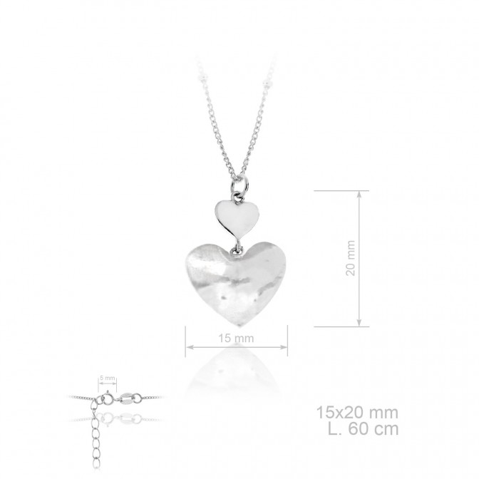 Gargantilla de Plata de Ley y nácar