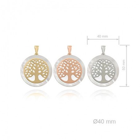 Colgante de Plata de Ley y nácar