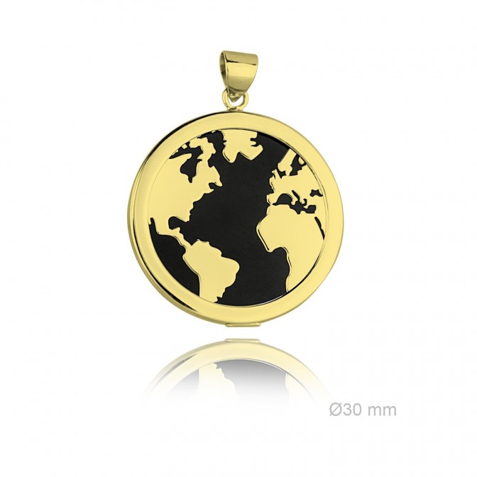 Colgante de Plata de Ley y nácar