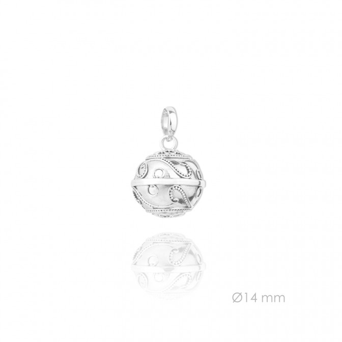 Llamador de Ángel de Plata de Ley