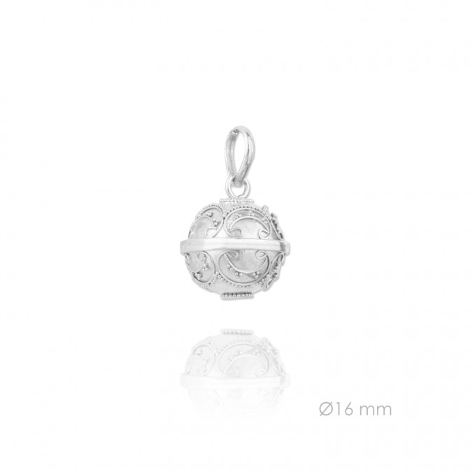 Llamador de Ángel de Plata de Ley