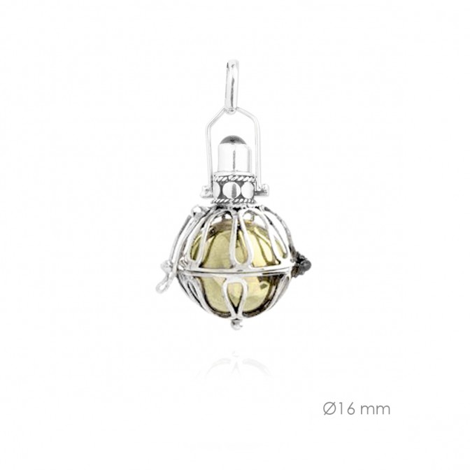 Llamador de Ángel de Plata de Ley