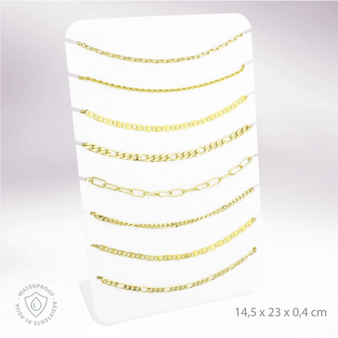 Expositor - 8 gargantillas de Acero