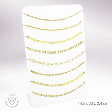 Expositor - 8 gargantillas de Acero