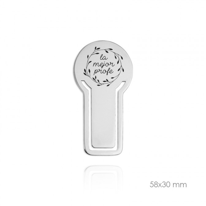 Marcapáginas de Acero