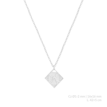 Gargantilla de Plata de Ley