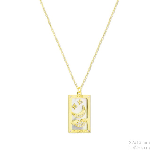 Gargantilla de Plata de Ley con circonitas