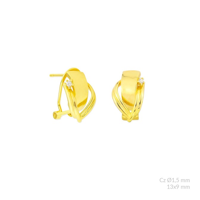 Pendientes de Plata de Ley