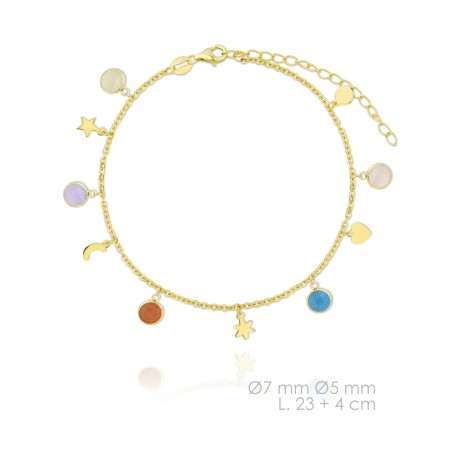 Tobillera de Plata de Ley