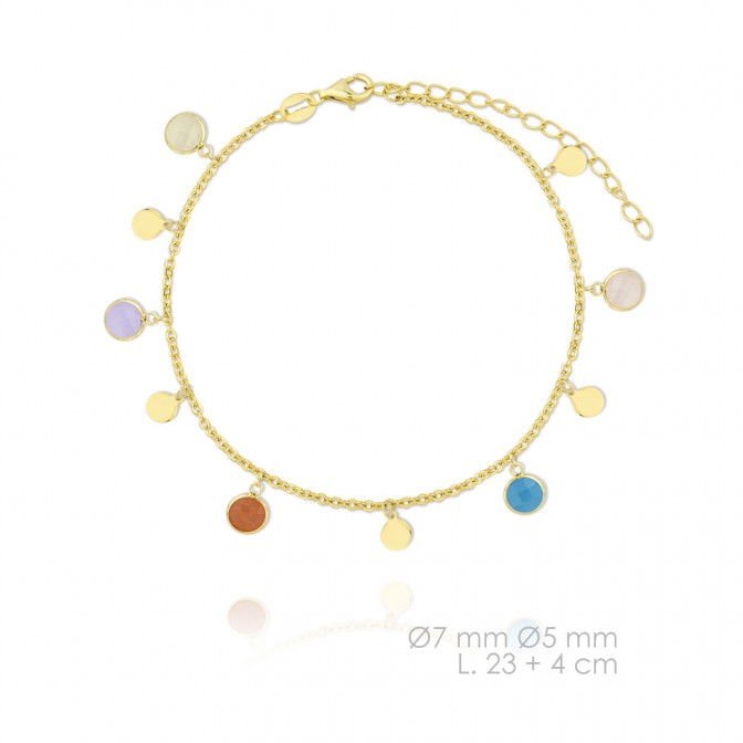 Tobillera de Plata de Ley