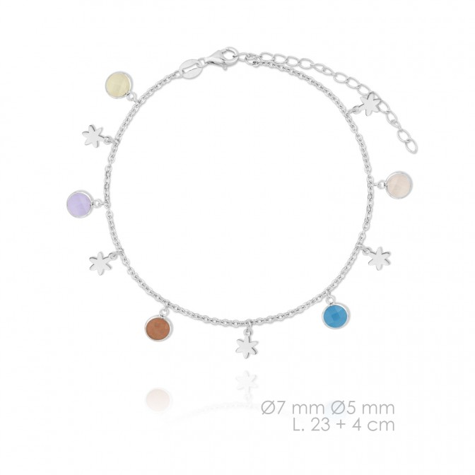 Tobillera de Plata de Ley