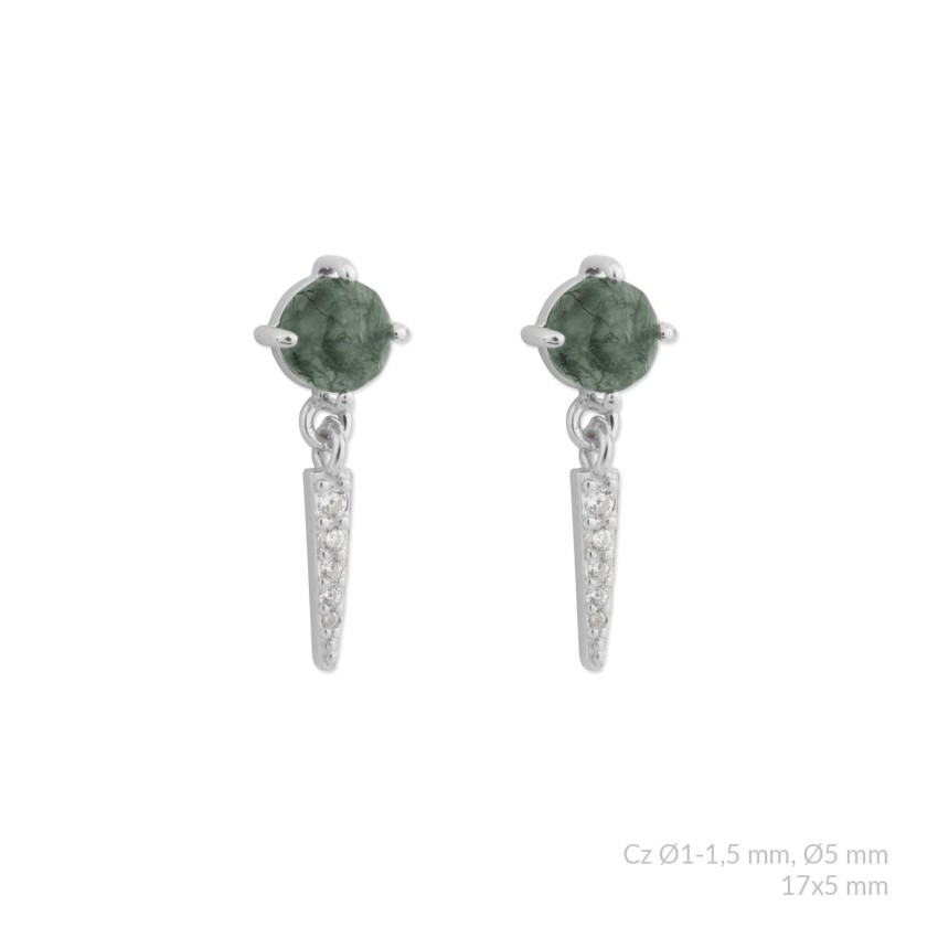 Pendientes de Plata de Ley