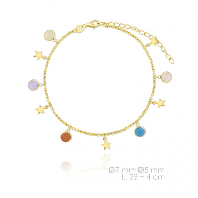 Tobillera de Plata de Ley