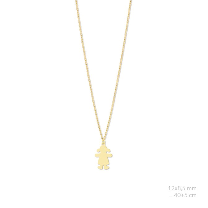 Gargantilla de Plata de Ley | Niña