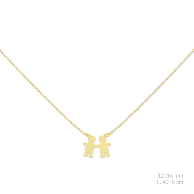 Gargantilla de Plata de Ley | Niño / Niño