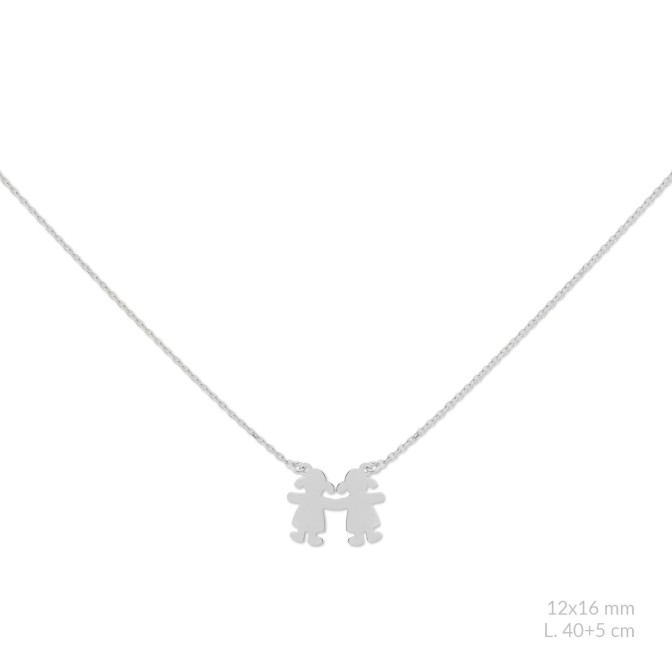 Gargantilla de Plata de Ley | Niña / Niña