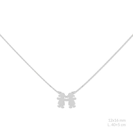 Gargantilla de Plata de Ley | Niña / Niña