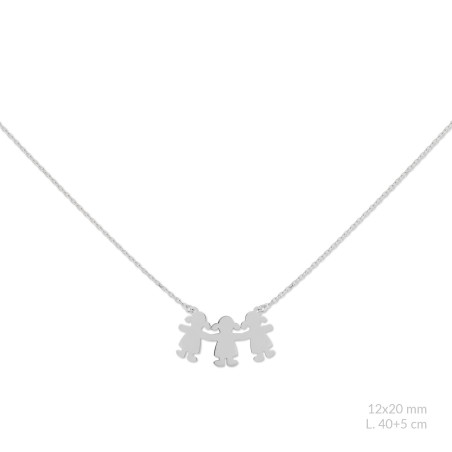 Gargantilla de Plata de Ley | Niña / Niña / Niña