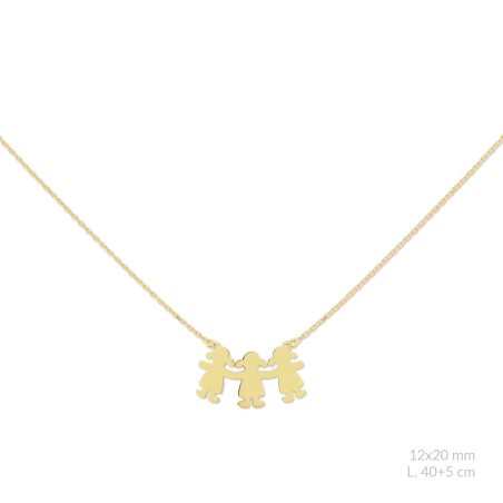 Gargantilla de Plata de Ley | Niña / Niña / Niña