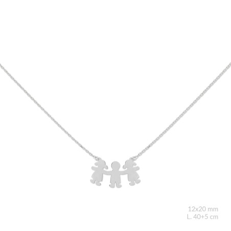Gargantilla de Plata de Ley | Niña / Niño / Niña
