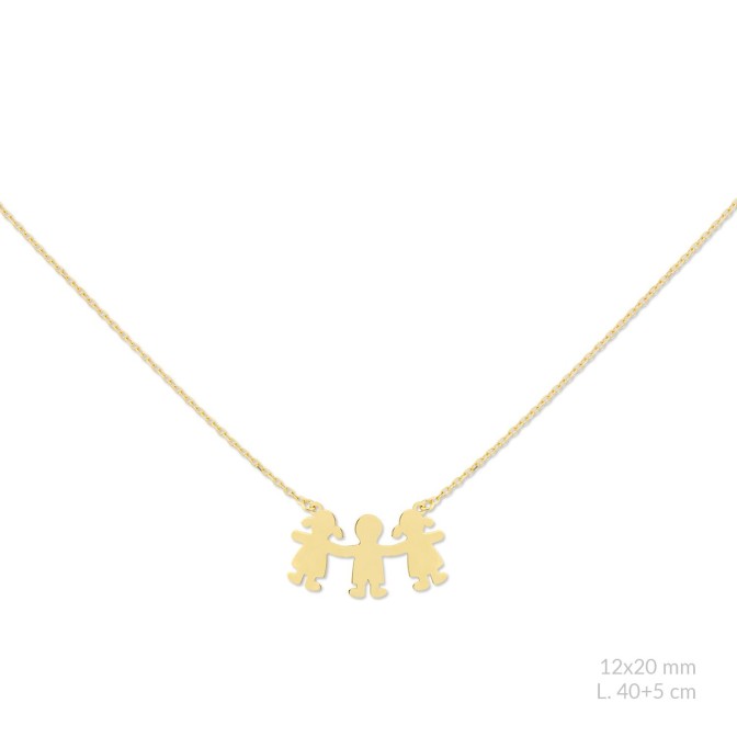 Gargantilla de Plata de Ley | Niña / Niño / Niña