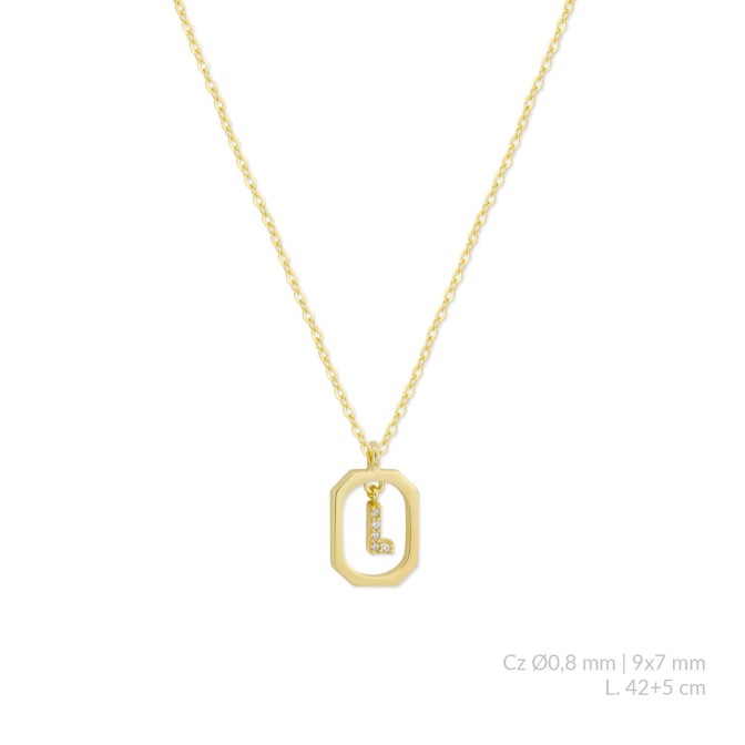 Gargantilla de Plata de Ley | L