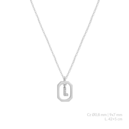 Gargantilla de Plata de Ley | L