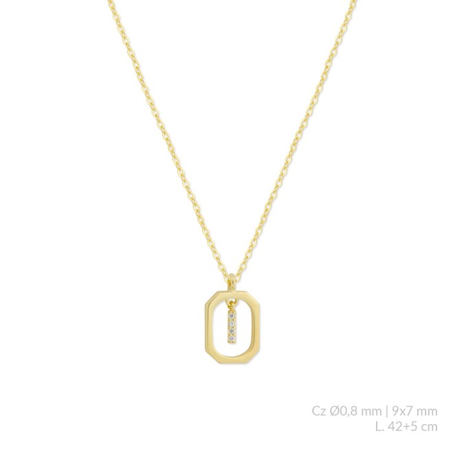 Gargantilla de Plata de Ley | I