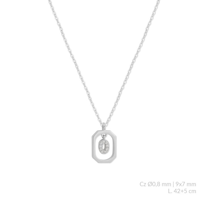 Gargantilla de Plata de Ley | O