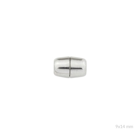 Cierre de acero con imán para pulsera | 9x14 mm