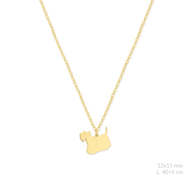 Gargantilla de Plata de Ley | Schnauzer