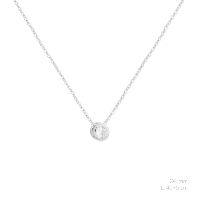 Gargantilla de Plata de Ley | Ø4 mm