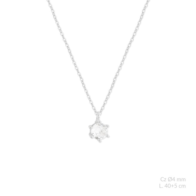 Gargantilla de Plata de Ley | Ø4 mm