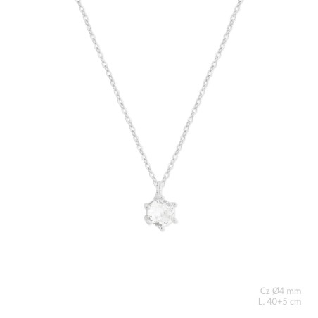 Gargantilla de Plata de Ley | Ø4 mm