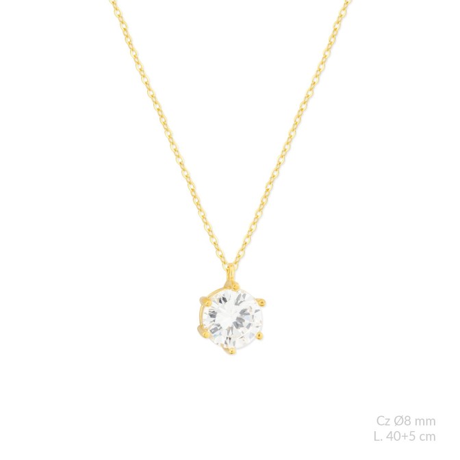 Gargantilla de Plata de Ley | Ø8 mm