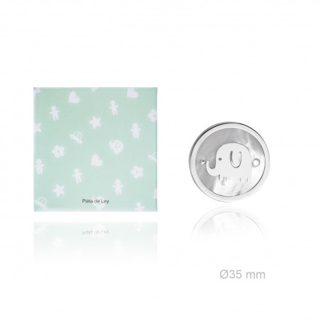 Alfiler de Plata de Ley