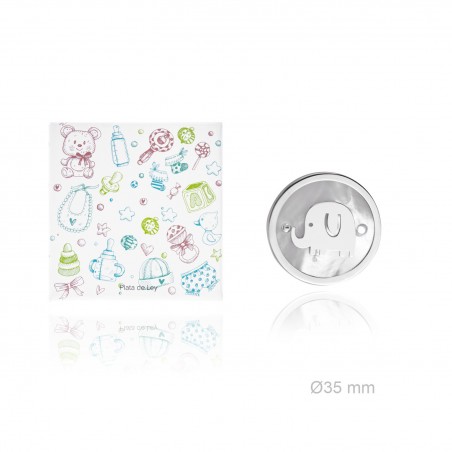 Alfiler de Plata de Ley