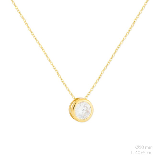 Gargantilla de Plata de Ley | Ø10 mm