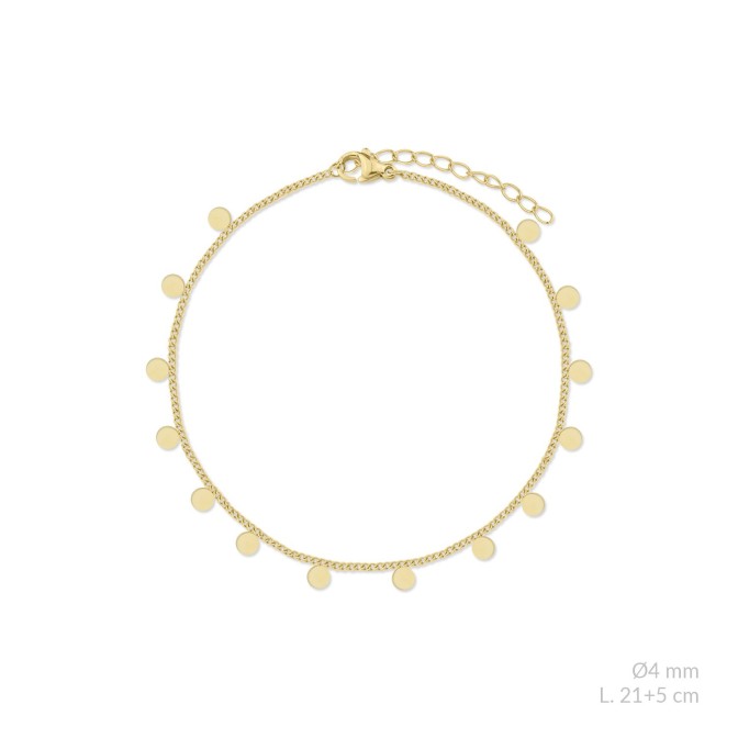 Tobillera de Acero inoxidable